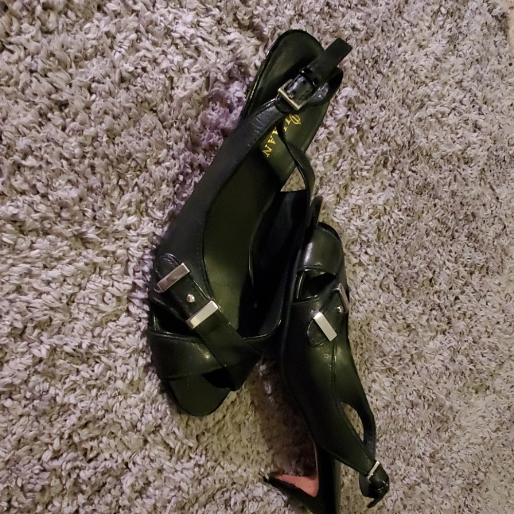 Cole Haan Peep Toe Kitten Heals